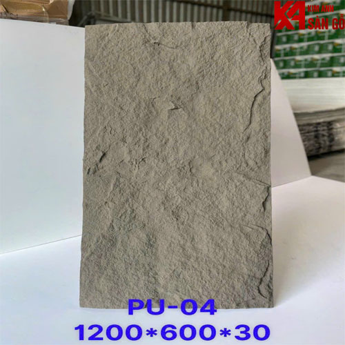 Tấm Ốp PU Giả Đá Vân Nhám GR-04